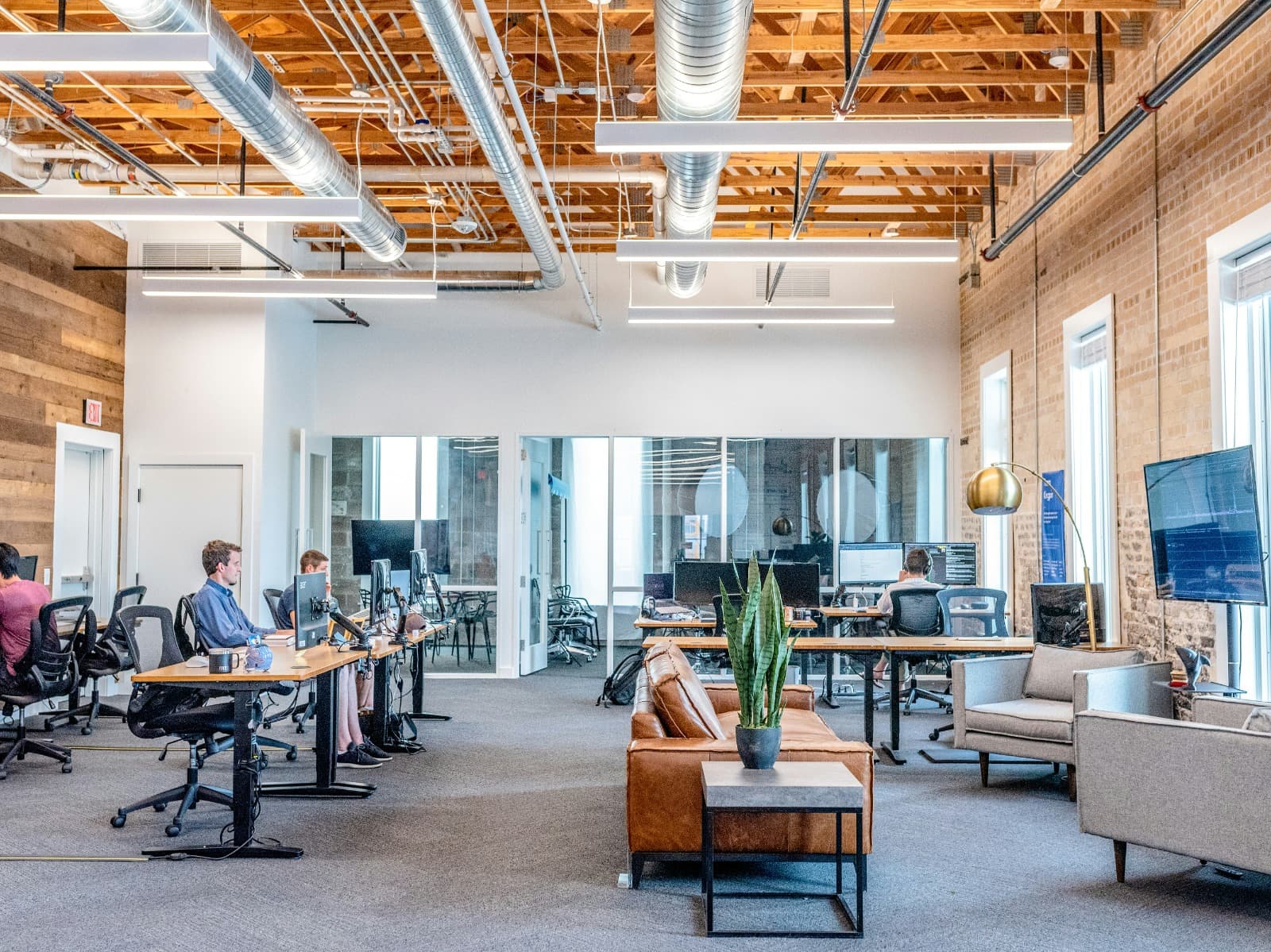 Company headquarters building